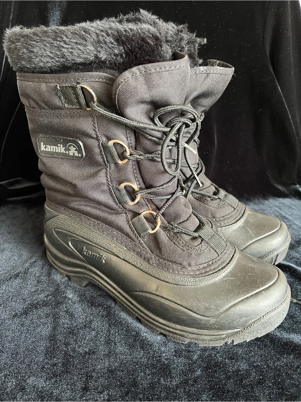Kamik Women's Comforter 2 Winter Boot Black Sz 9